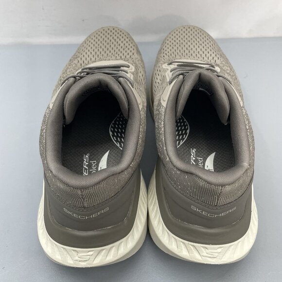 Skechers Go Walk Sneakers Shoe Max Cushioning Arch Fit Comfort Taupe Gray Mens 9 - Picture 8 of 13